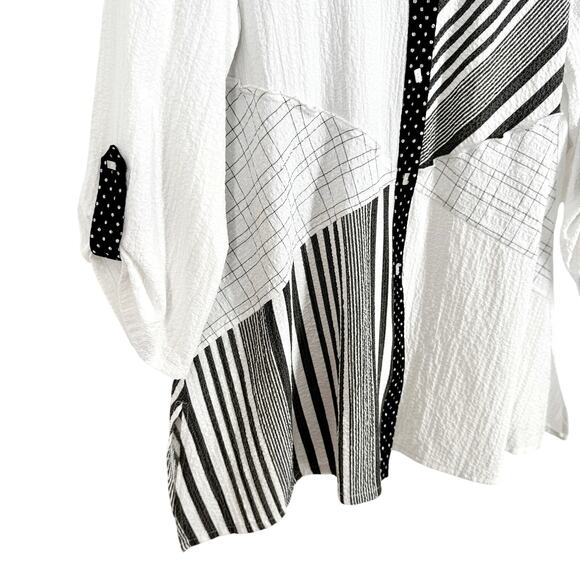 Moonlight by Y & S Small Wearable Art to Wear Artsy Shirt Top Abstract Mature - Picture 4 of 8